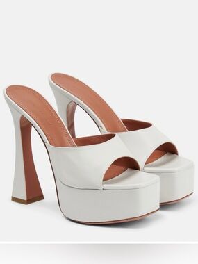 Amina Muaddi Dalida Platform Mules